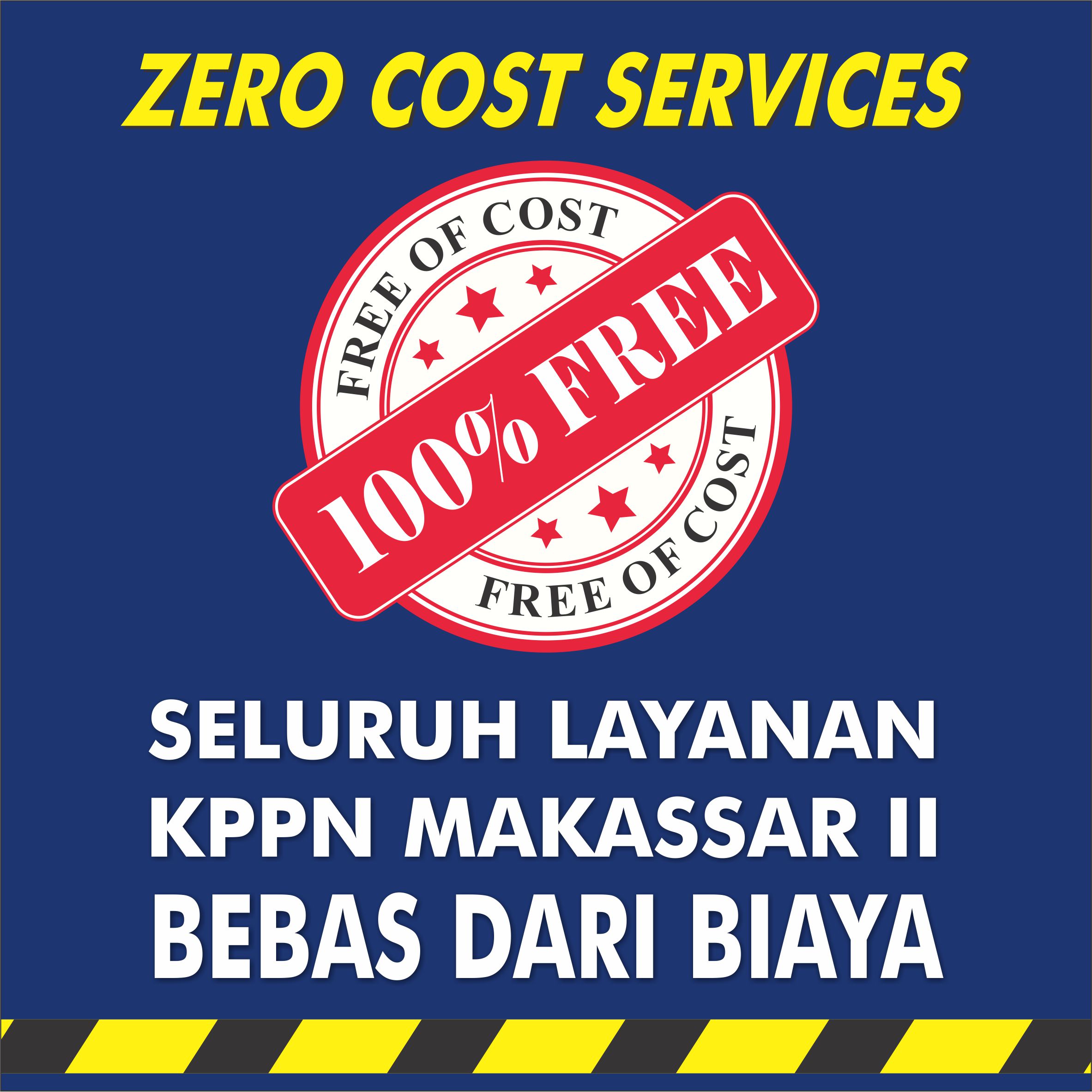 KPPN Makassar II Zero Cost Services