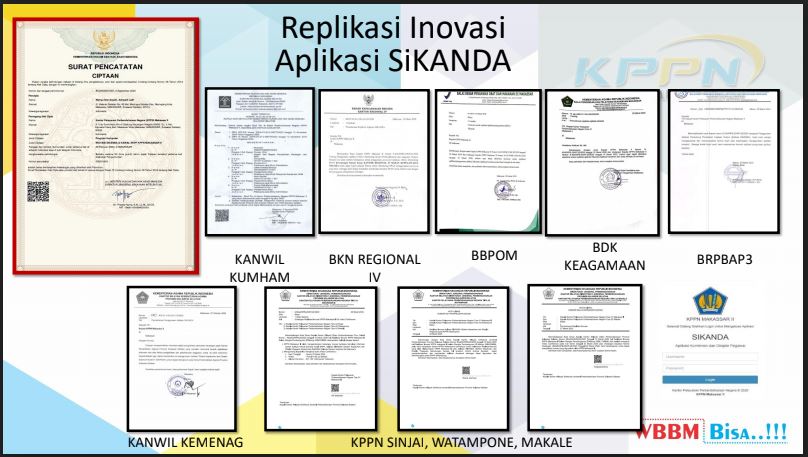 Replikasi Inovasi Aplikasi SiKANDA KPPN Makassar II