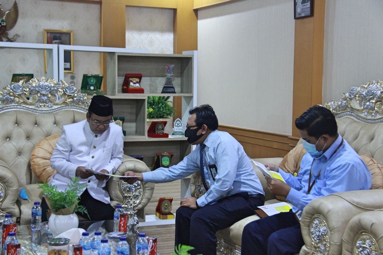 Kunjungan KPPN Makassar II ke Kantor Wilayah Kementerian Agama Provinsi Sulawesi Selatan