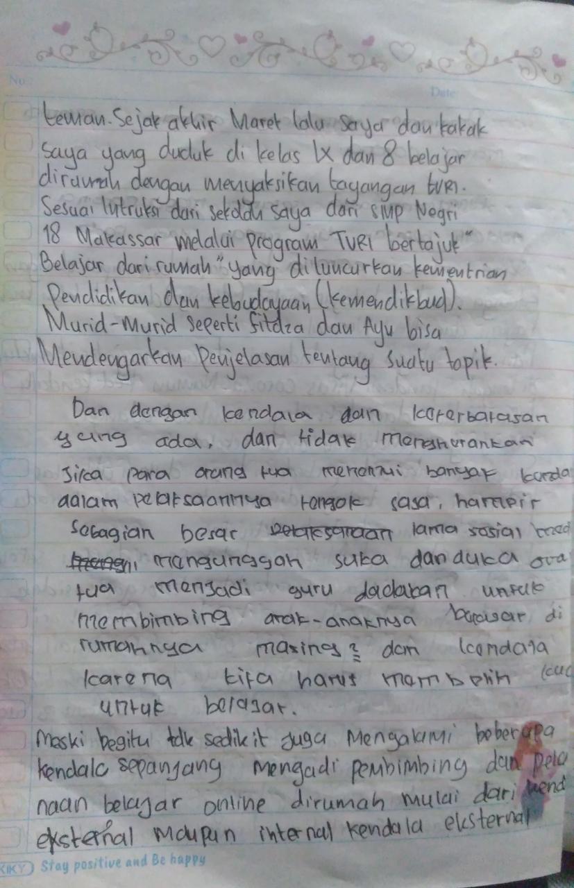 Literasi Komunitas Anak Pelangi Makassar