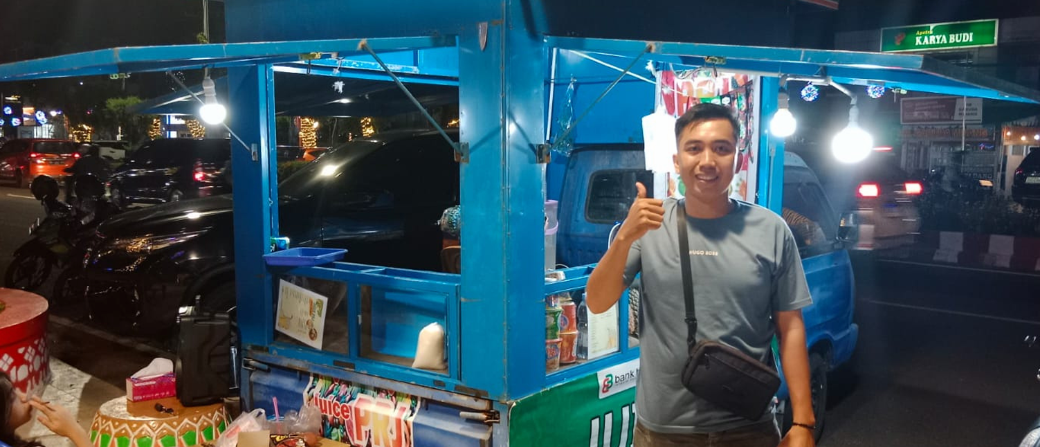 Profil Penjual Jus di Belungguk Point Bengkulu