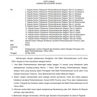 Pelaksanaan Lomba Fotografi dan Karikatur dalam Rangka Perayaan Hari Bakti Perbendaharaan Tahun 2024