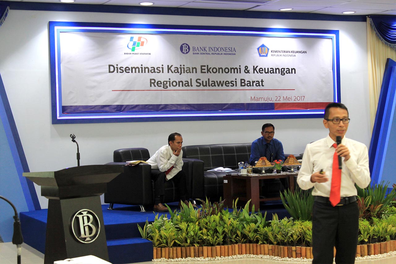 Diseminasi Kajian Ekonomi dan Keuangan Regional Sulawesi Barat