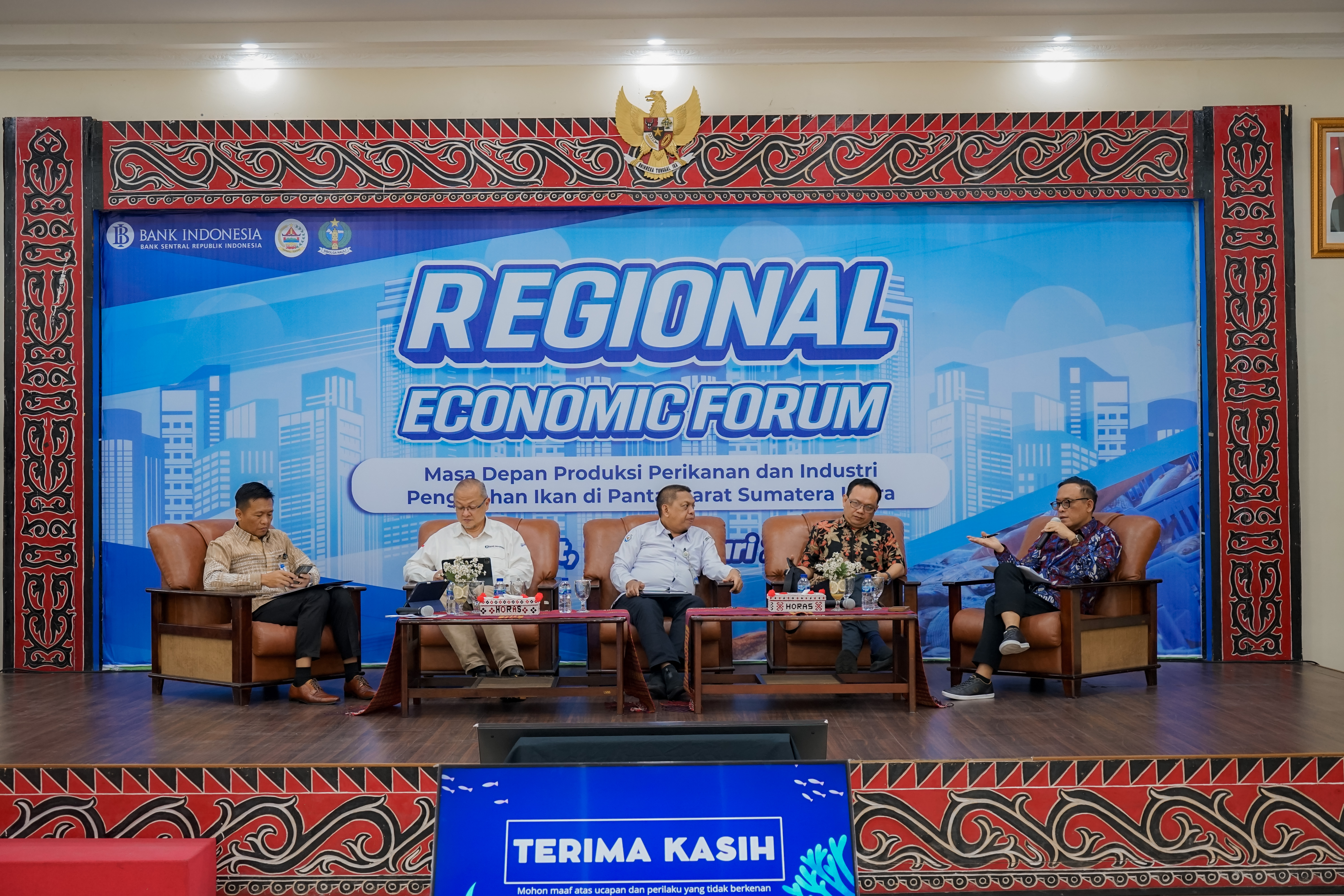 Regional Economic Forum dengan tema “Masa Depan Produksi Perikanan dan Industri Pengolahan Ikan di Pantai Barat” 