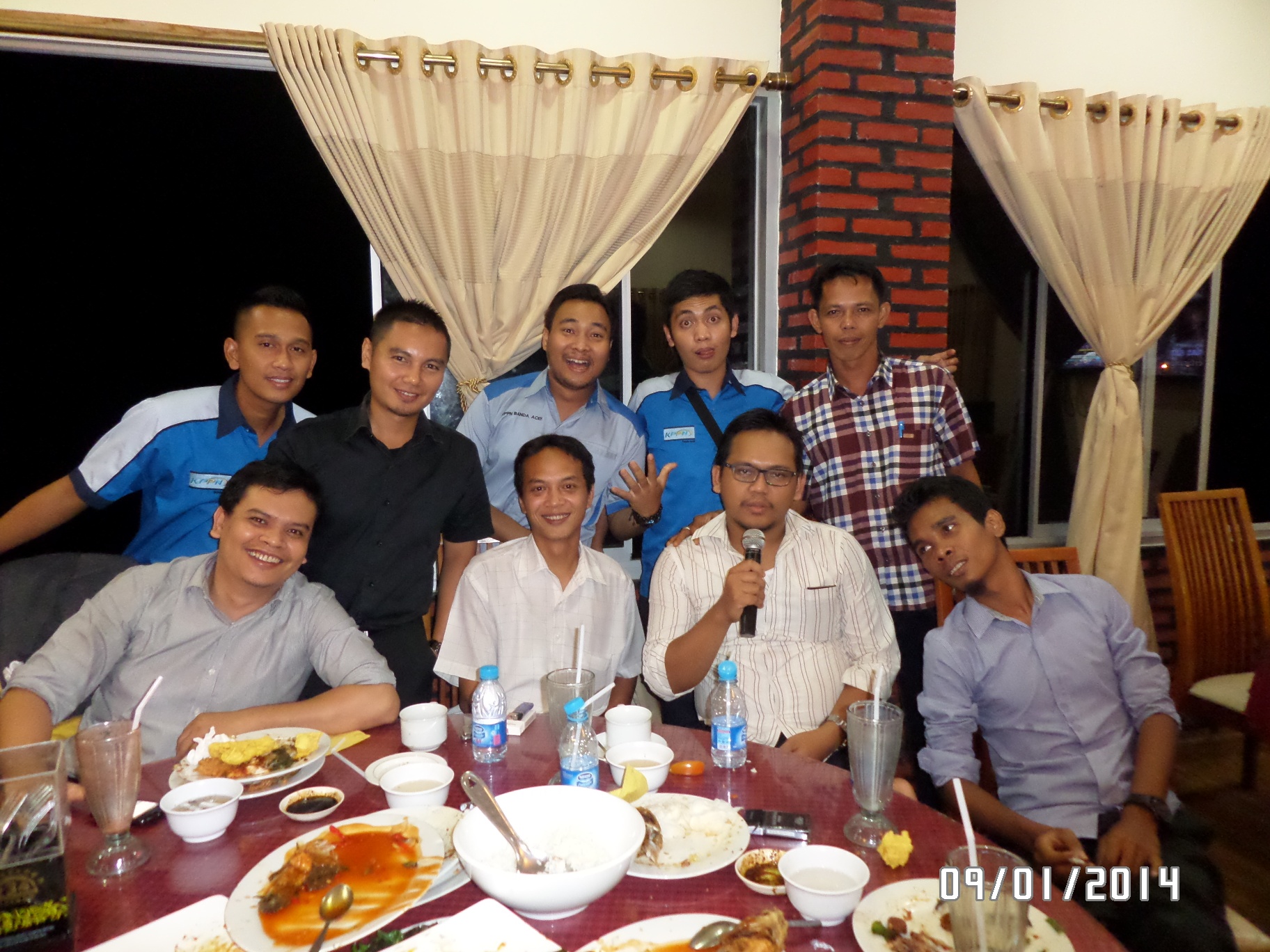 Makan Malam Bersama Para Pegawai KPPN Banda Aceh di Banda Seafood Restaurant