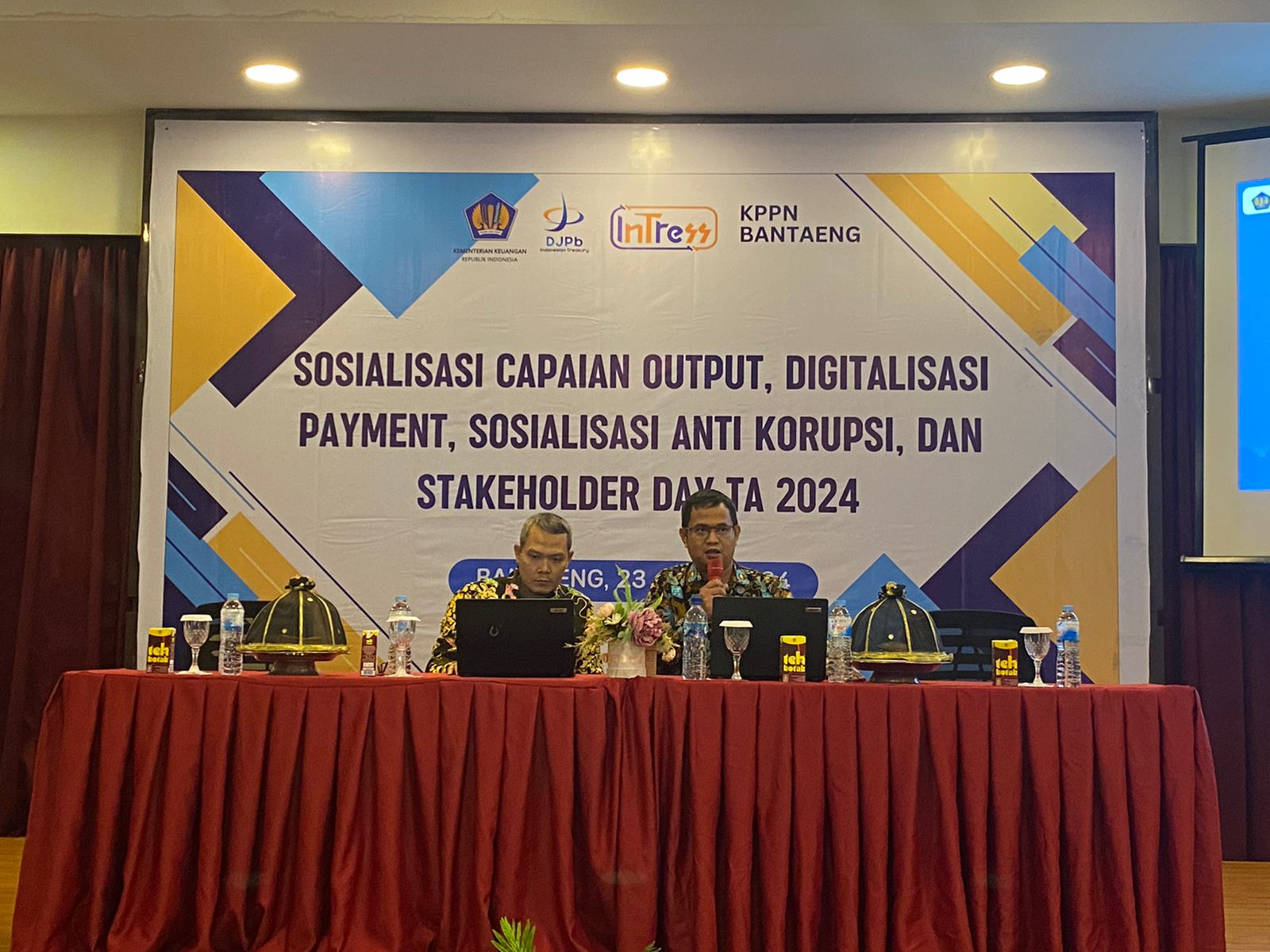 Paparan pengisian capaian output dan digitalisasi pembayaran APBN