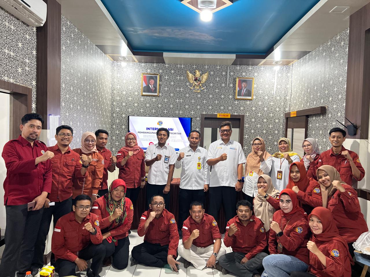 KPPN Benteng Hadir Dukung Pembangunan Zona Integritas BPN Selayar  
