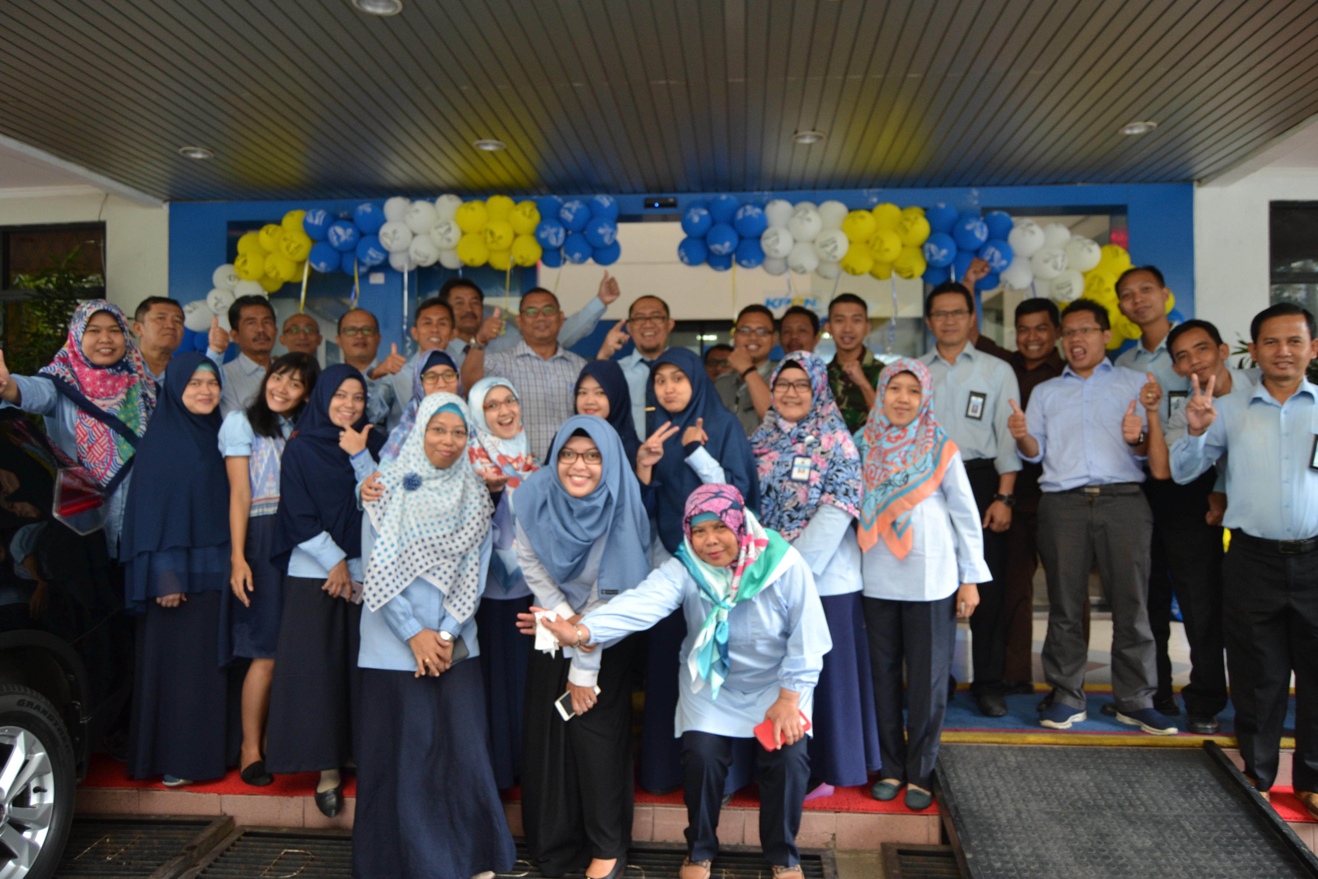 Foto Bersama segenap pegawai KPPN Jakarta II pada Hari Bakti Perbendaharaan Tahun 2018