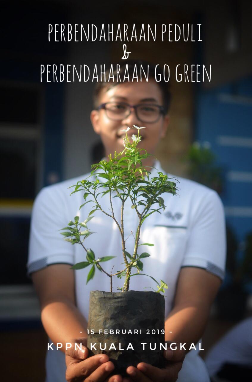 Perbendaharaan Peduli Lingkungan dan Perbendaharaan Go Green Tahun 2019, KPPN Kuala Tungkal (15/2)