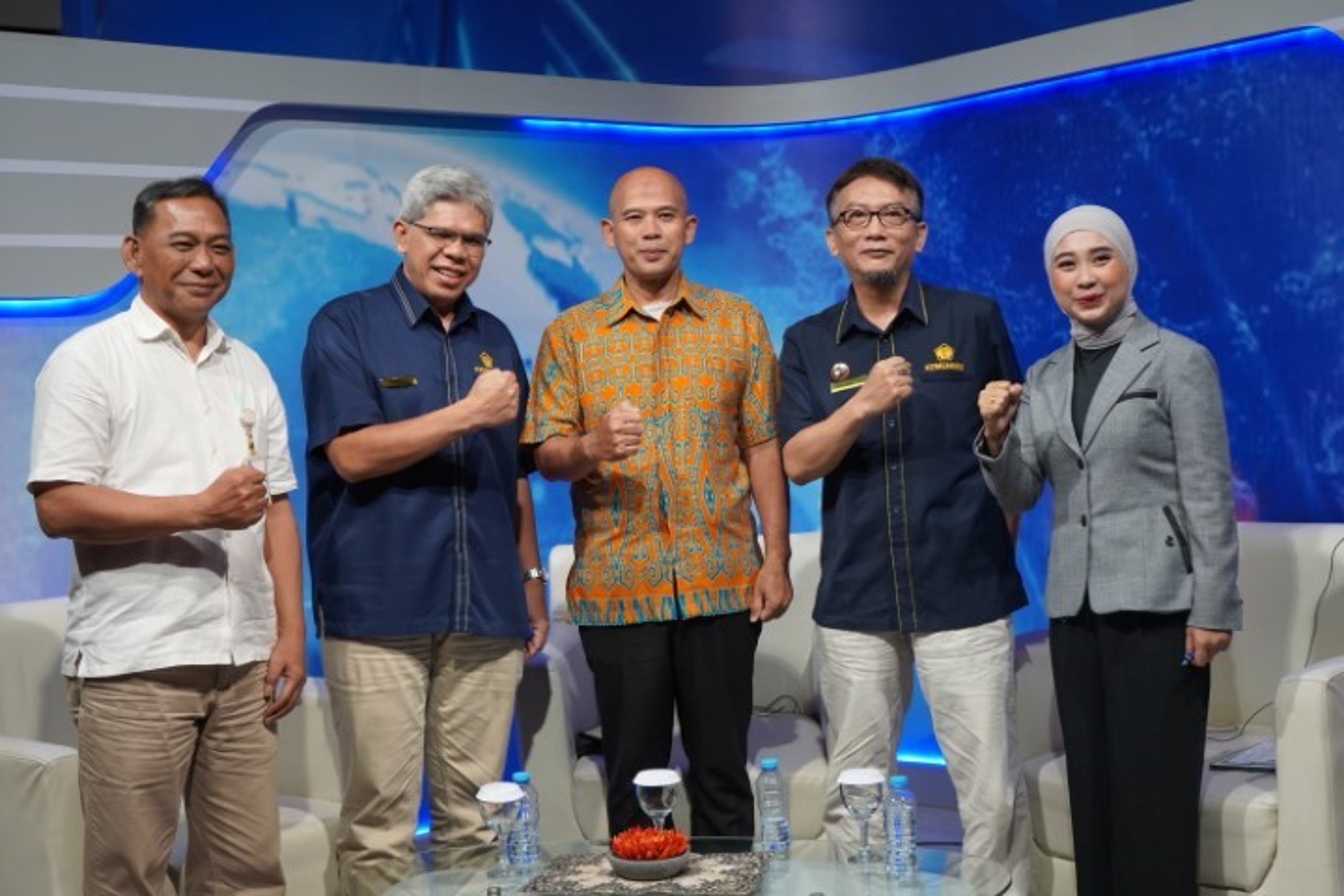 Foto Bersama dengan Pimpinan TVRI Sulsel