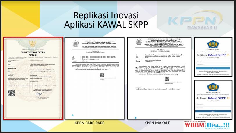 Replikasi Inovasi Aplikasi KAWAL SKPP KPPN Makassar II