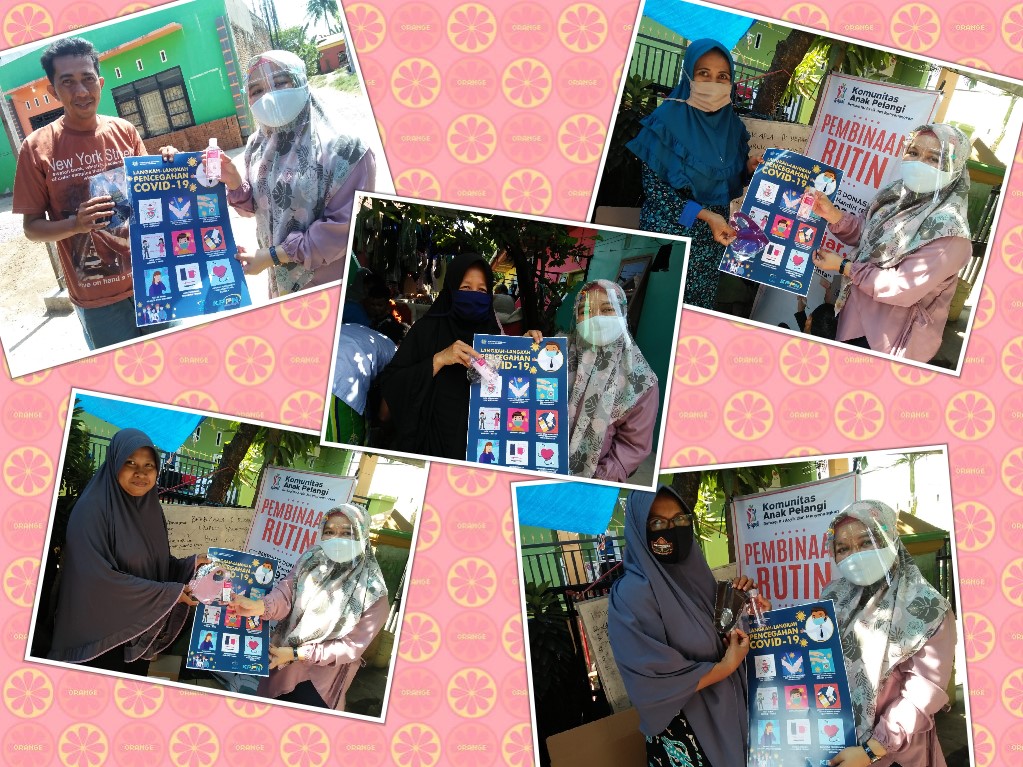 Community Service KPPN Makassar II di Komunitas Anak pelangi, Lorong pelangi, dan Perpustakaan Lorong di Parang Tambung