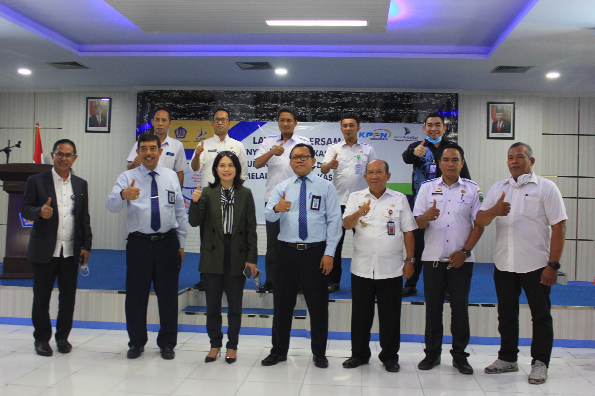 Launching Pallubasa - Publikasi Online Penyaluran Bantuan dan Dana Desa KPPN Makassar II