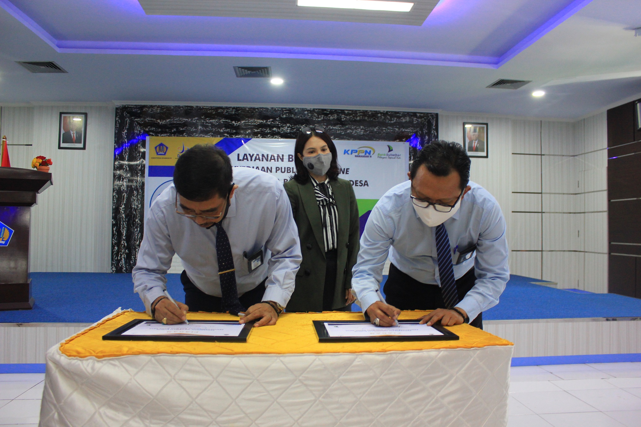 Launching Pallubasa - Publikasi Online Penyaluran Bantuan dan Dana Desa KPPN Makassar II