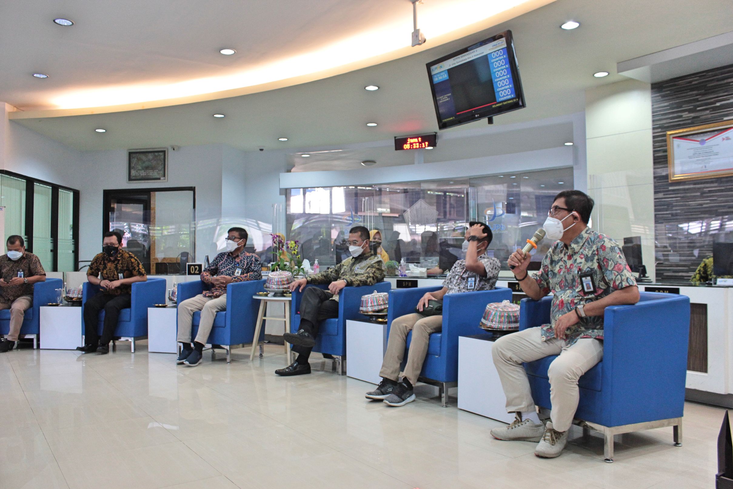 Kunjungan Direktur Jenderal Perbendaharaan ke KPPN Makassar II untuk Meninjau Layanan Darurat KPPN Mamuju