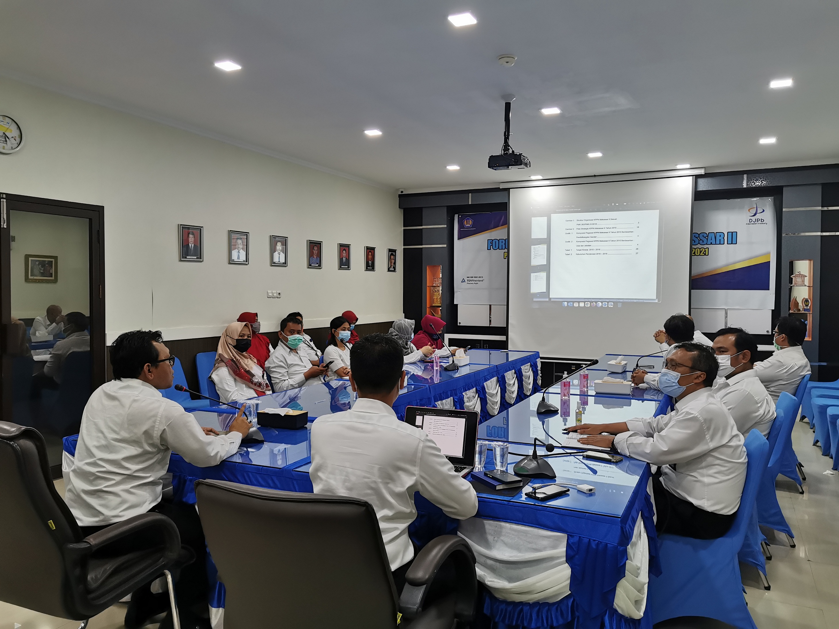 Tingkatkan Komitmen Pelayanan, KPPN Makassar II susun Rencana Strategis 2020 - 2024