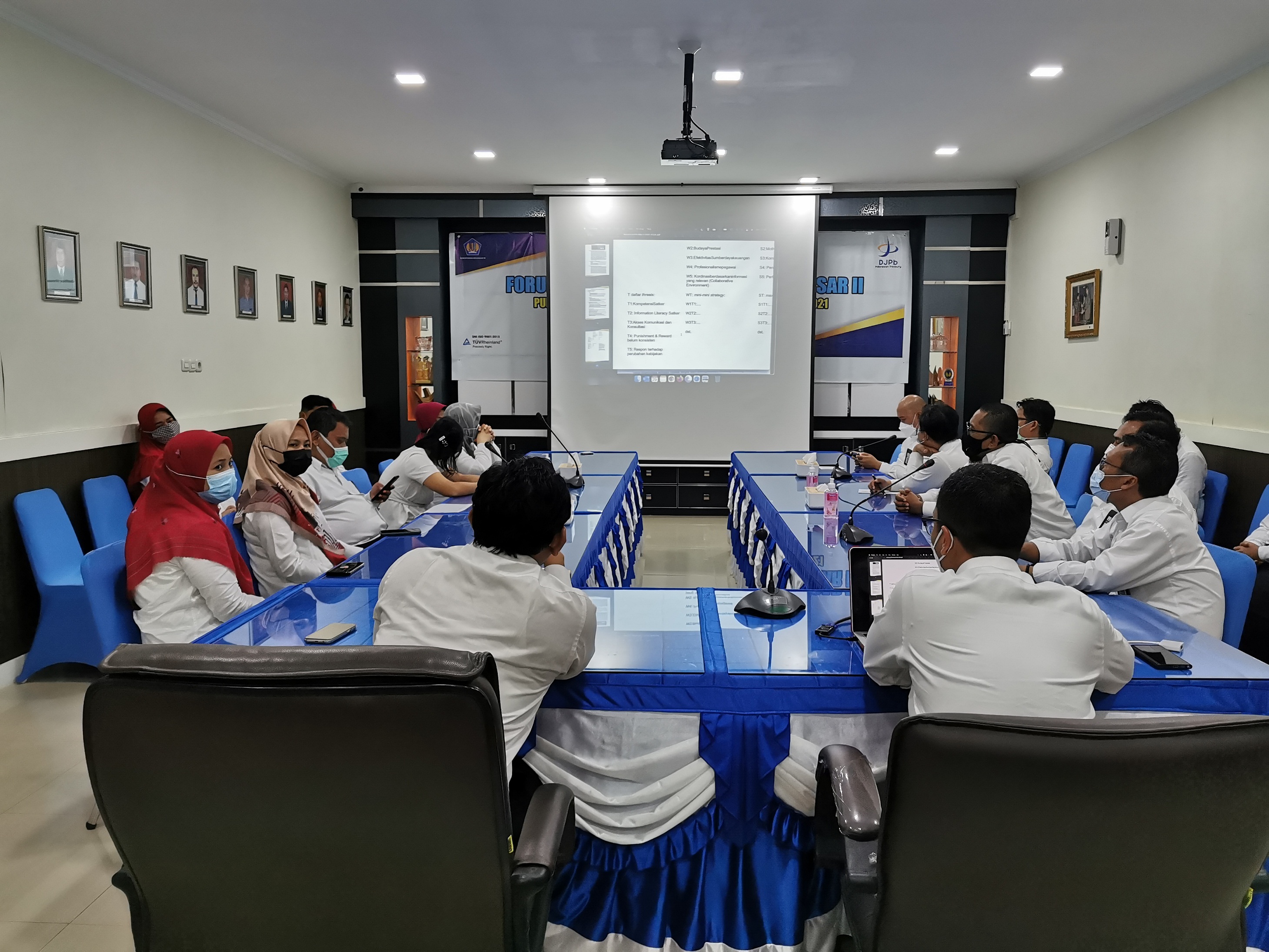 Tingkatkan Komitmen Pelayanan, KPPN Makassar II susun Rencana Strategis 2020 - 2024