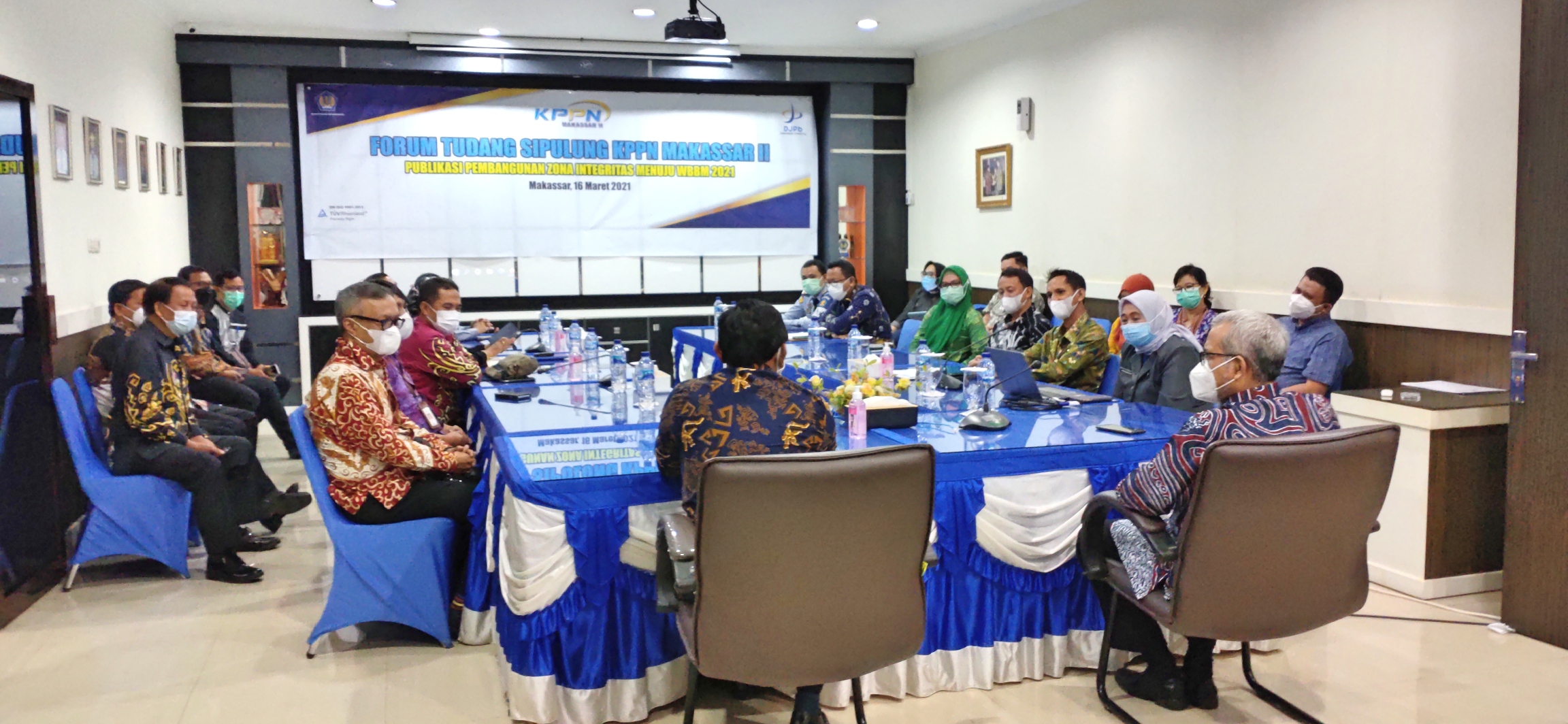 Respons Implementasi Reformasi Birokrasi, KPPN Makassar II Gelar Diskusi   Publik Forum Tudang Sipulung 2021