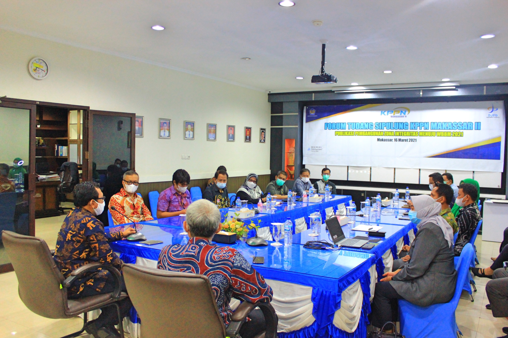 Respons Implementasi Reformasi Birokrasi, KPPN Makassar II Gelar Diskusi   Publik Forum Tudang Sipulung 2021