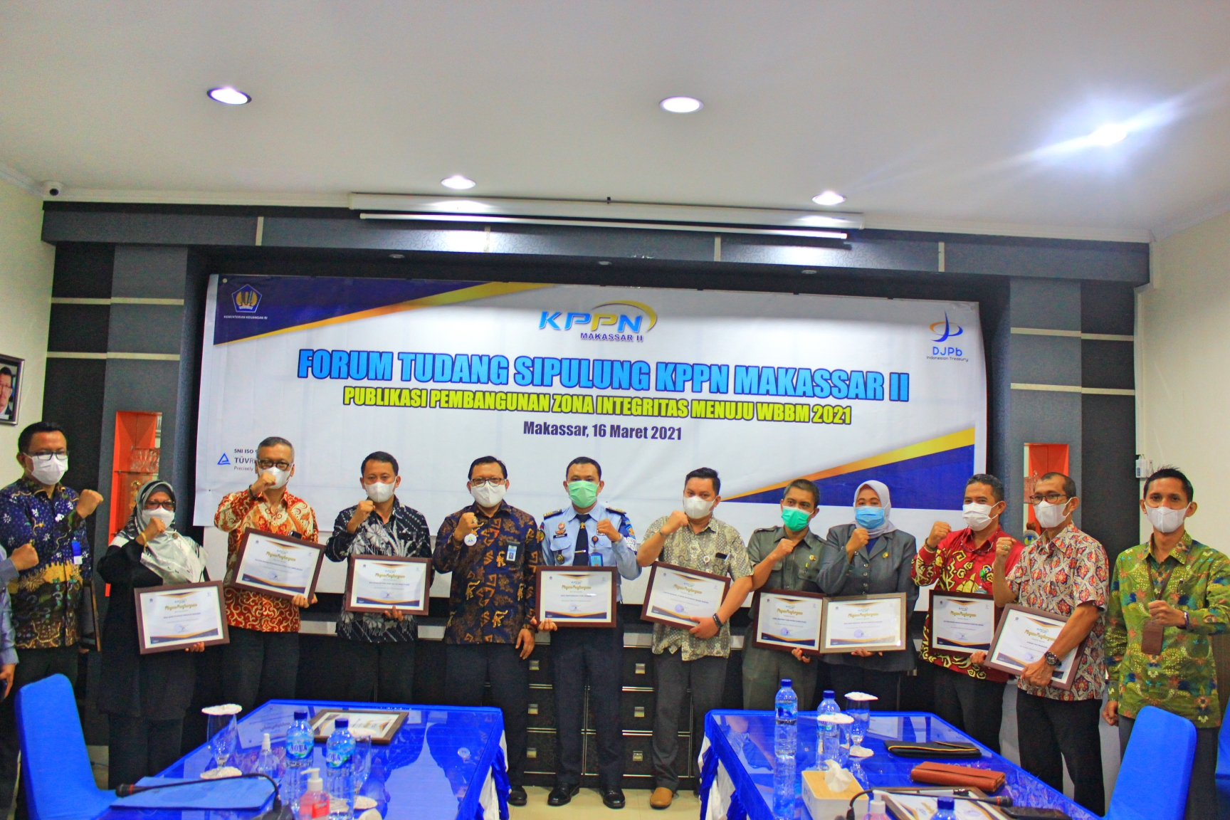 Respons Implementasi Reformasi Birokrasi, KPPN Makassar II Gelar Diskusi   Publik Forum Tudang Sipulung 2021