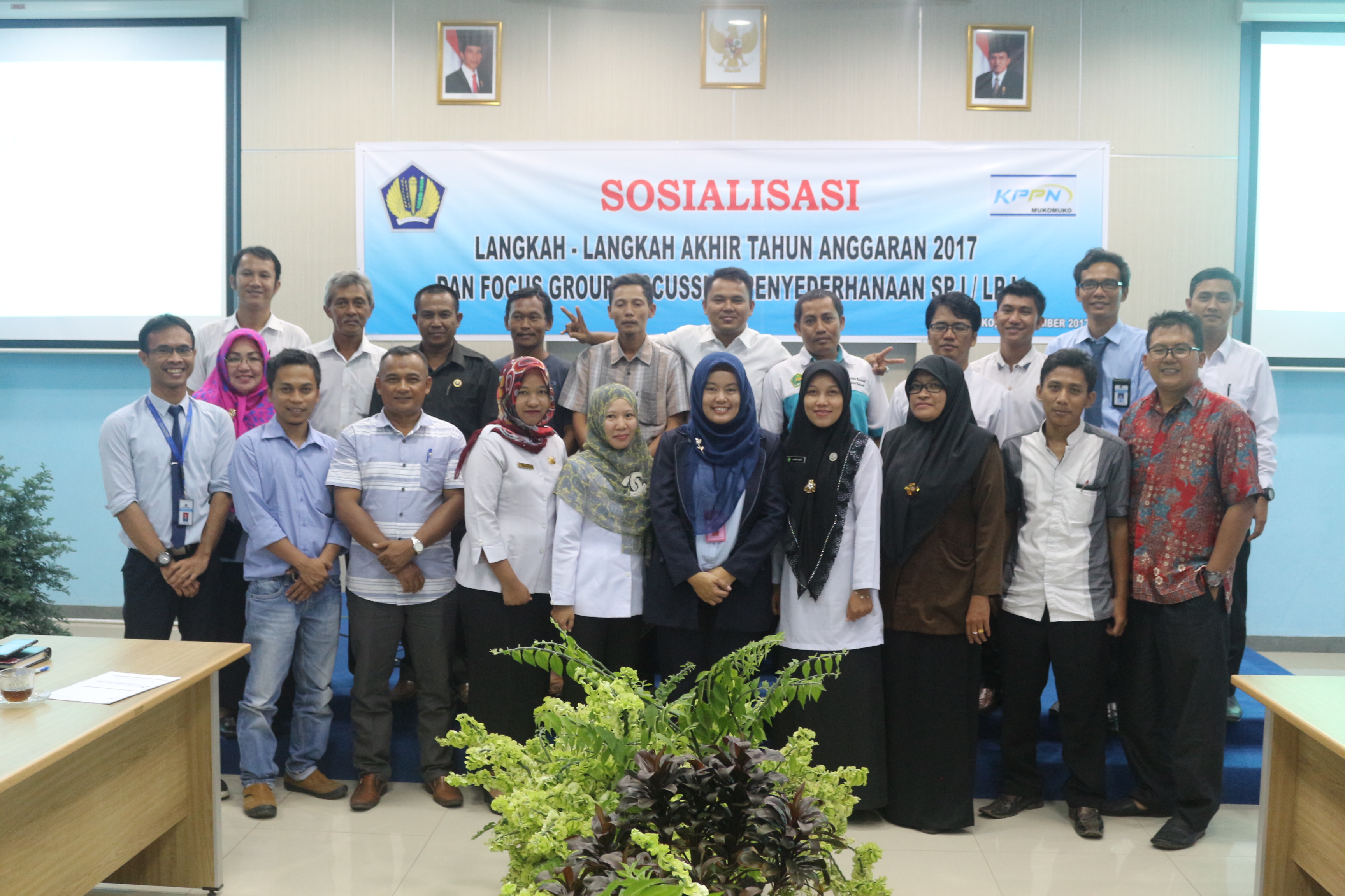Focussed Group Discussion Penyederhanaan FGD dan Sosialisasi Langkah-Langkah Akhir Tahun Anggaran 2017
