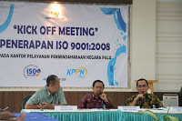 Kick Off ISO KPPN Palu