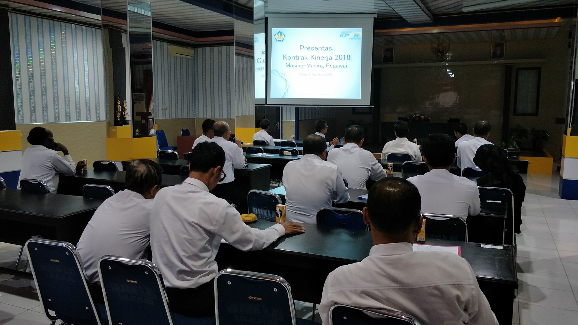 GKM Presentasi Kontrak Kinerja 2018 Tiap Pegawai