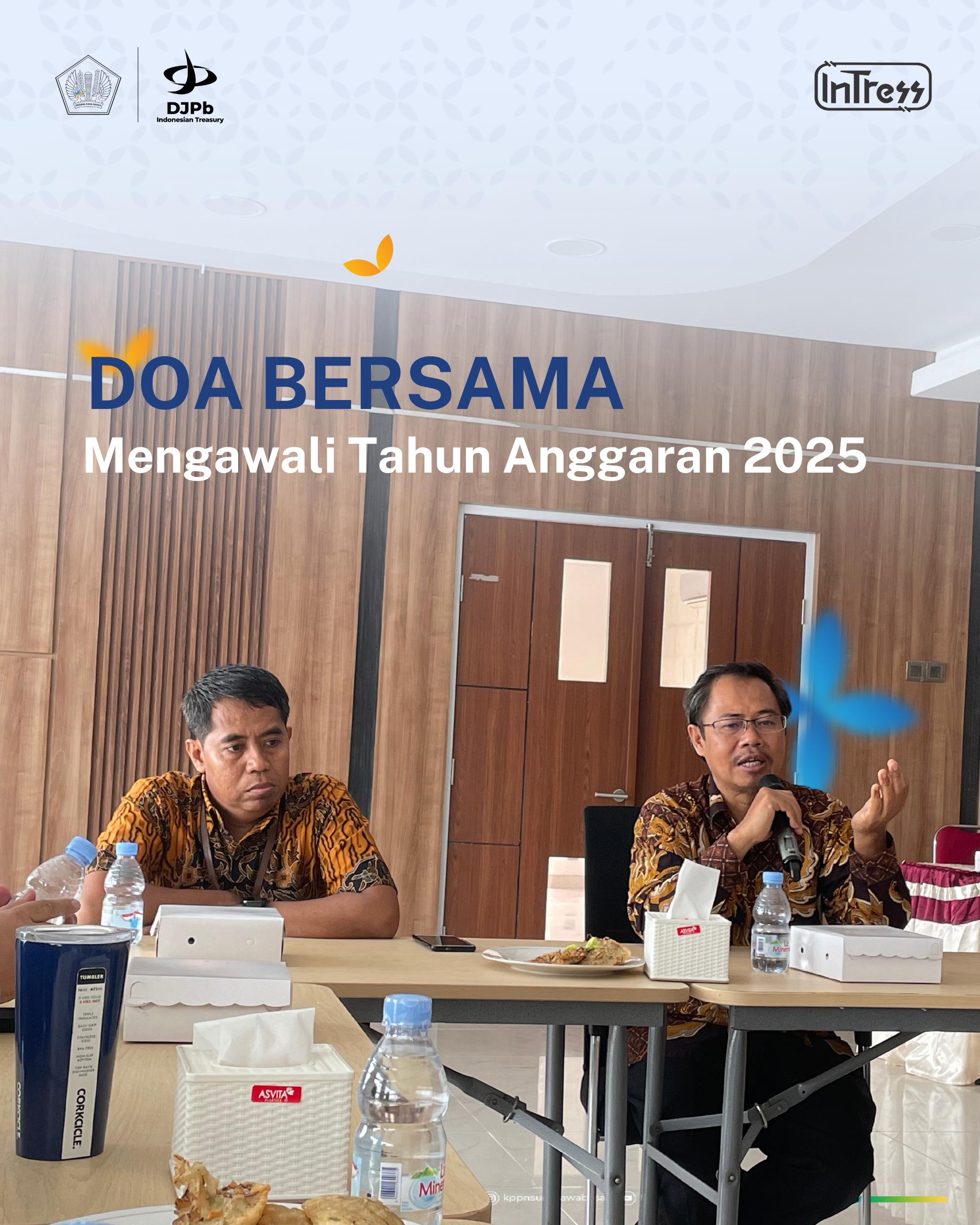 Kegiatan Doa Bersama Mengawali Tahun 2025 KPPN Sumbawa Besar