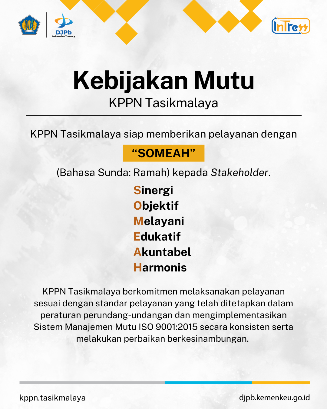 KEBIJAKAN MUTU Image