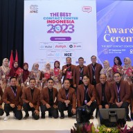Penghargaan The Best Contact Center Indonesia 2023 untuk HAI-DJPb